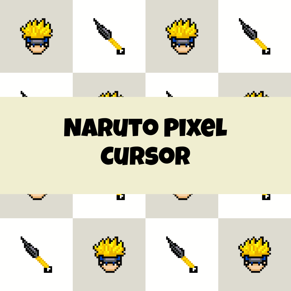 Naruto Pixel Cursor